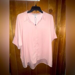 Business Style Button Up Blouse